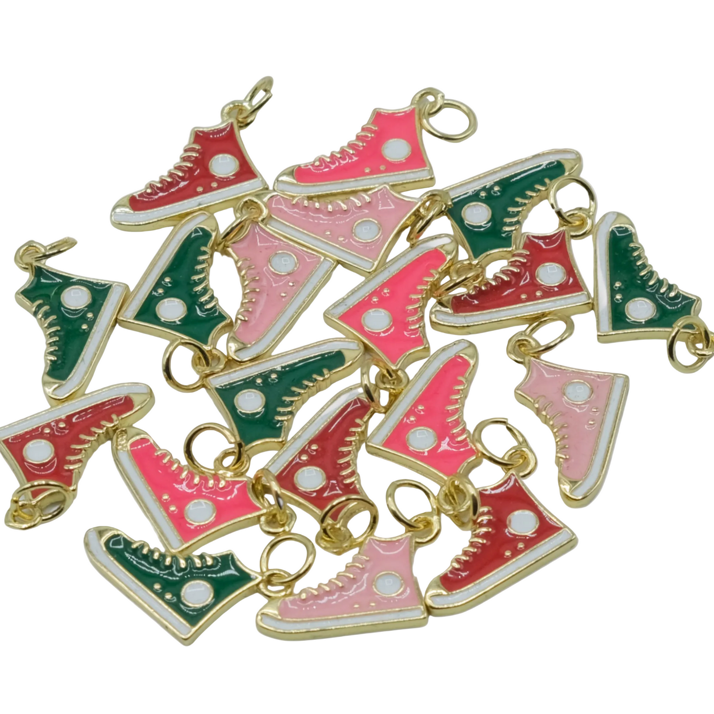 Colorful Converse Shoes Charm | 18K Gold-Filled