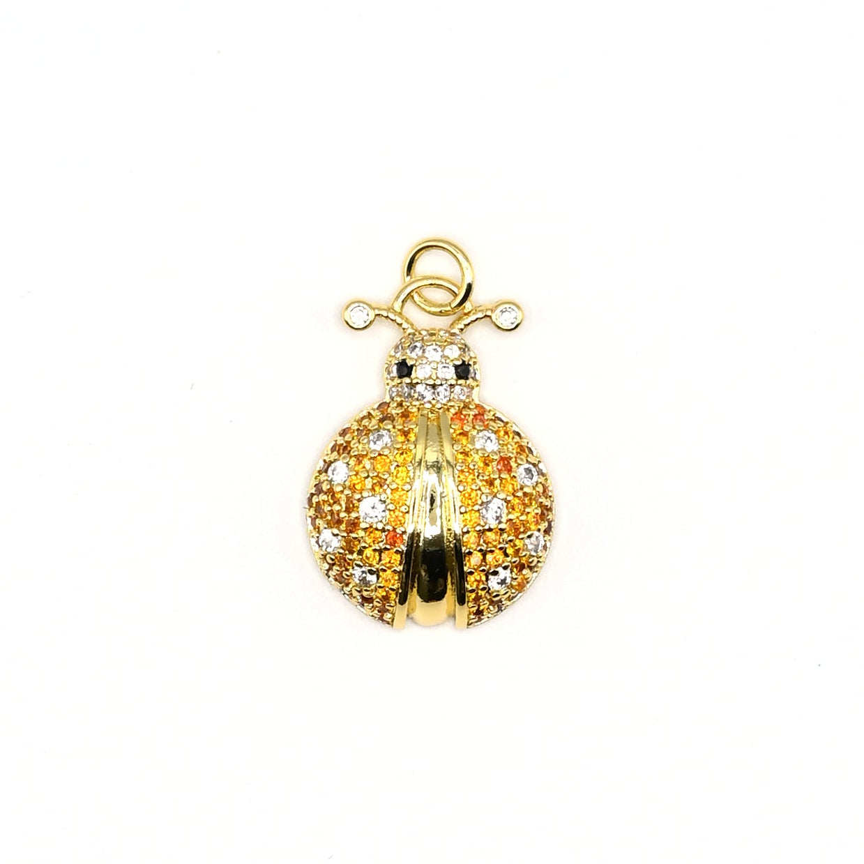 Ladybug Large Charm Pendant | 18K Gold-Filled