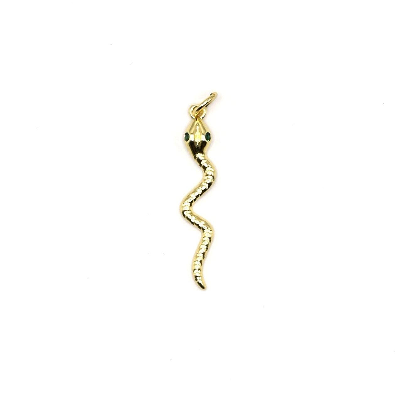 Snake Charm Pendant | 18K Gold-Filled