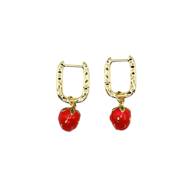 Textured Oval Hoop Earrings | 18K Gold-Filled & Silver