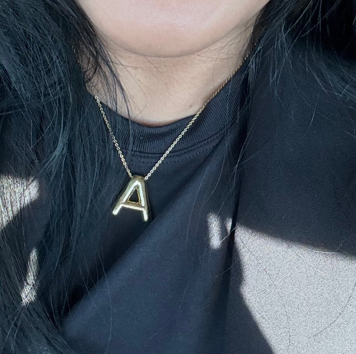 Statement Initial Charm A–Z | 18K Gold-filled