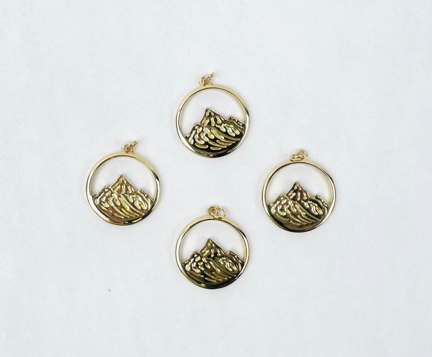 Style 116 - 18K Gold Filled Mountain Charm
