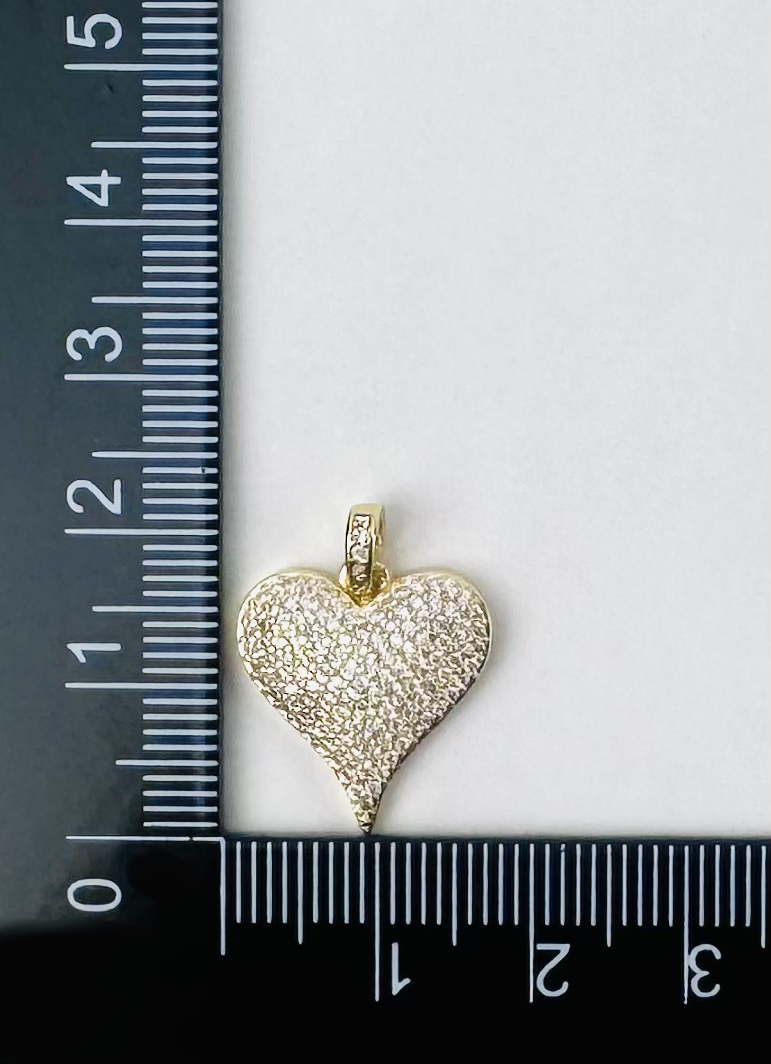 Style 90 - 18K Gold Filled Heart Charm
