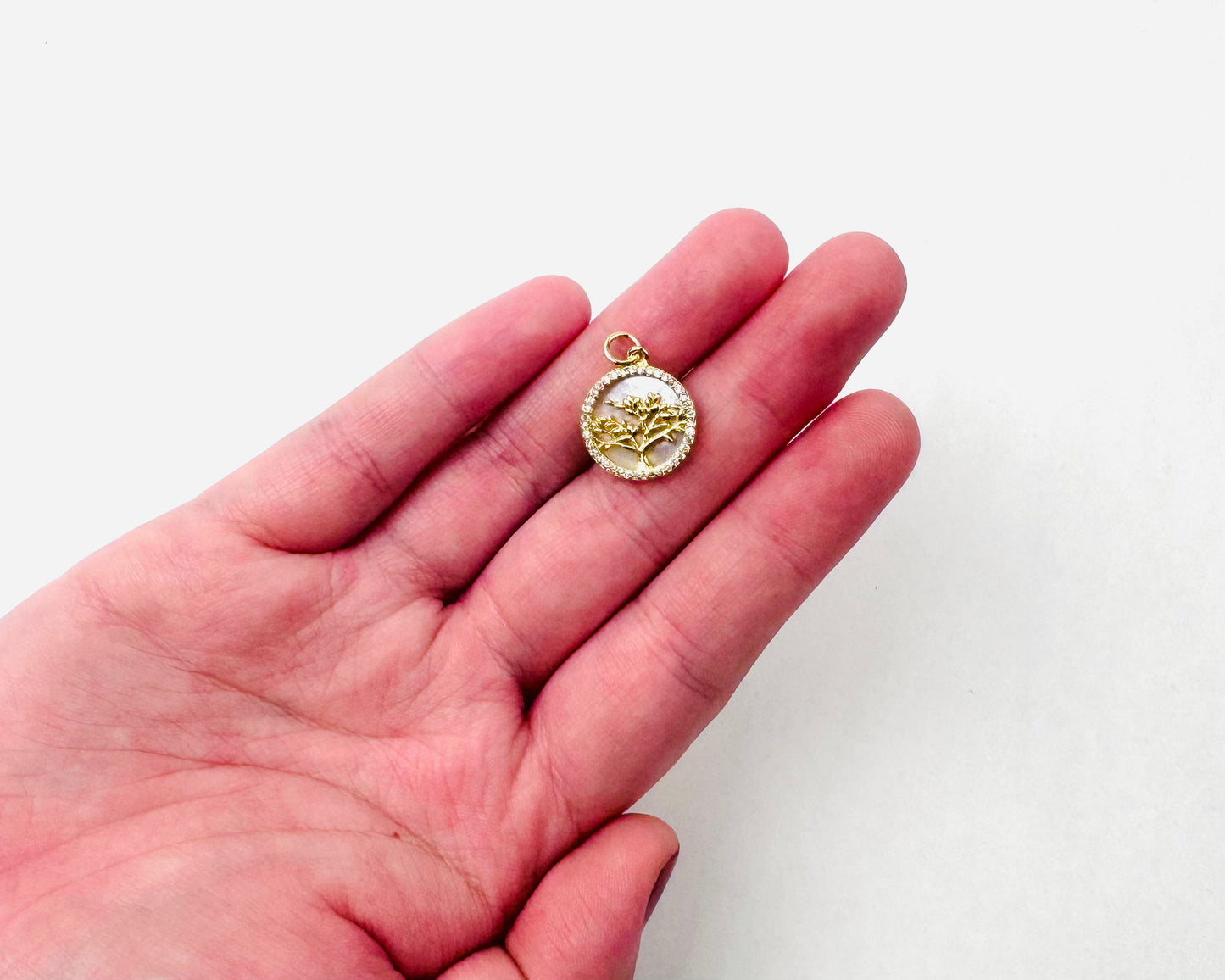 Style 115 - 18K Gold Filled Small Tree of Life Charm