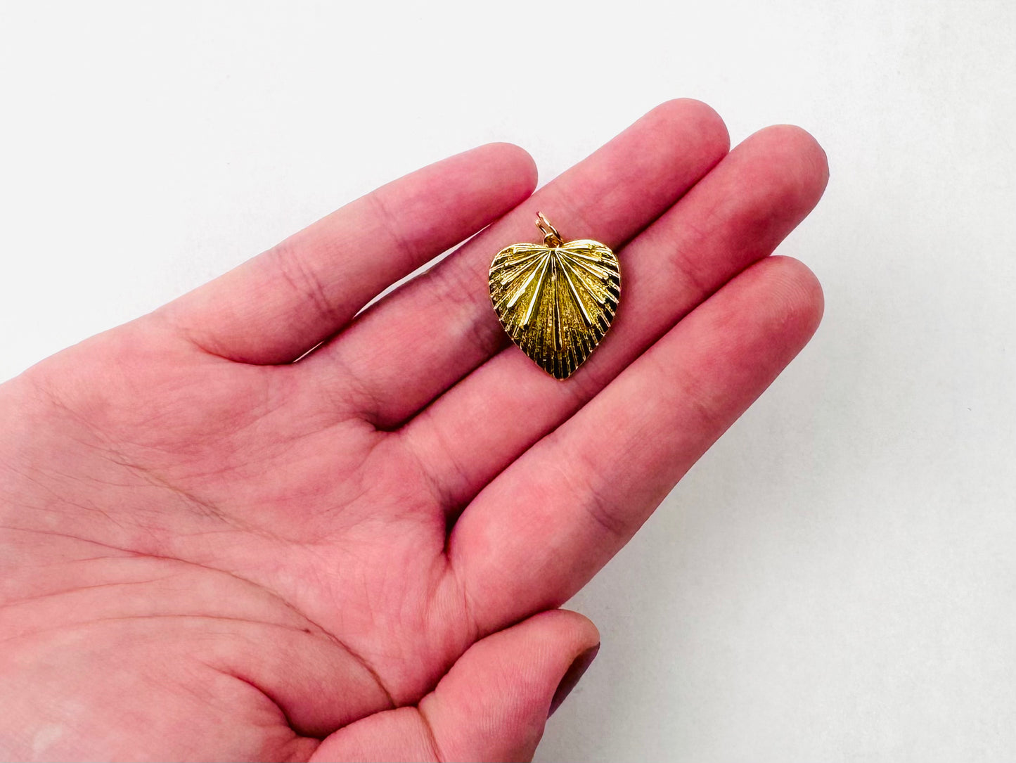 Style 23 - 18K Gold Filled Leaf Charm