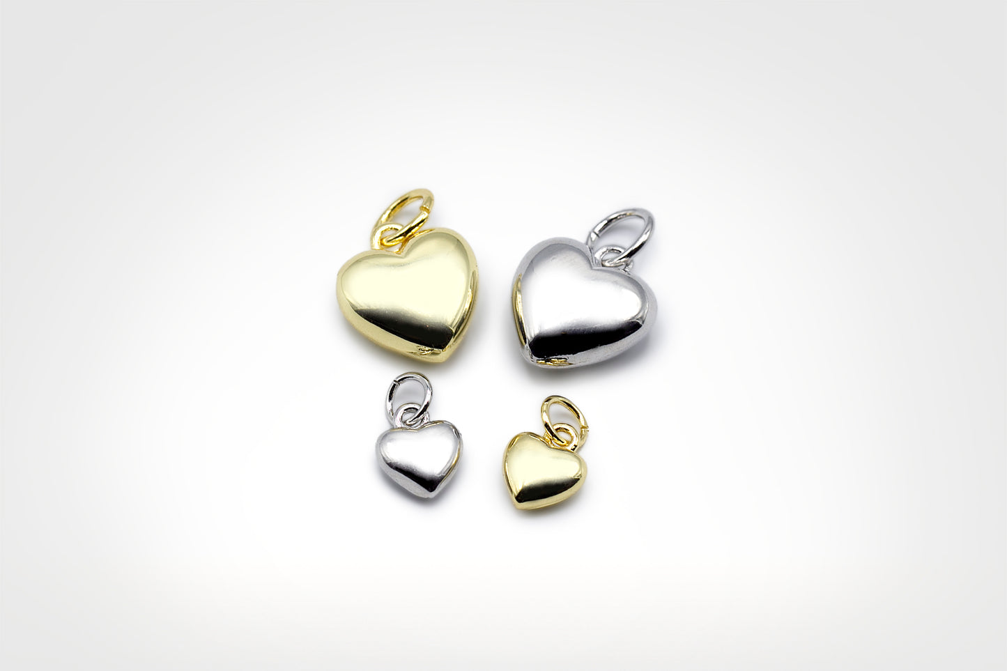 Bubble Heart Charm