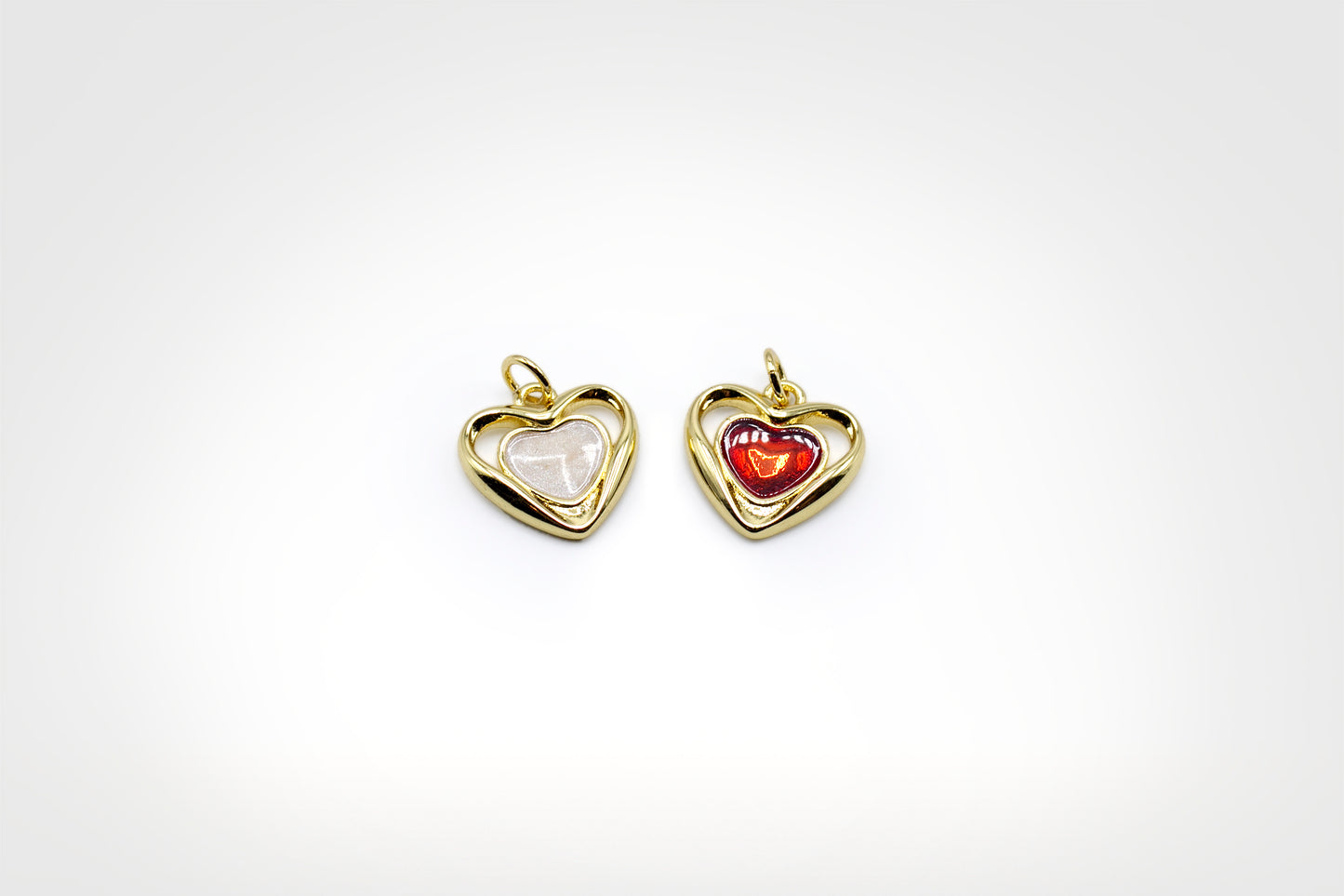 Gold Baroque Hearts