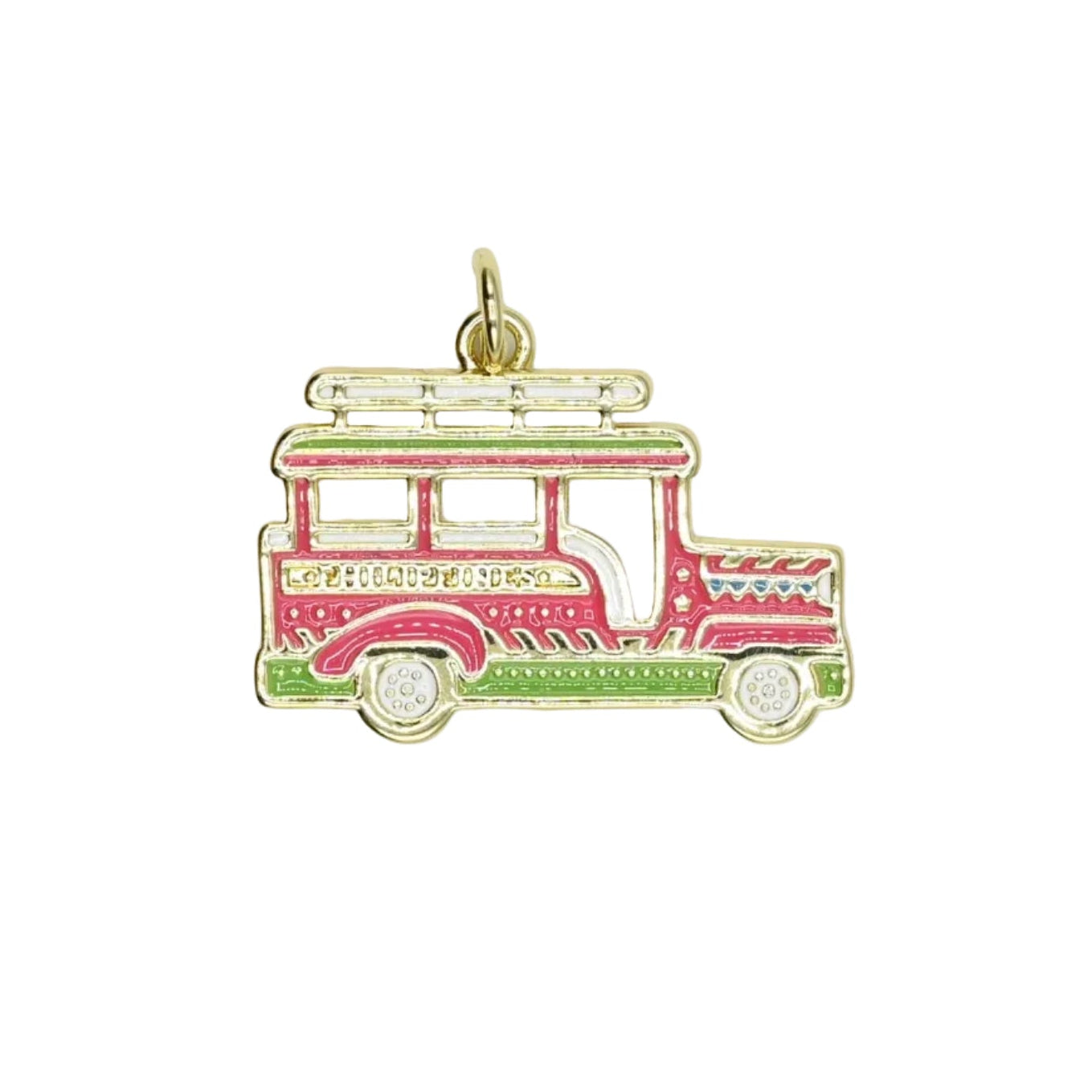 Jeepney Charm | 18K Gold-Filled