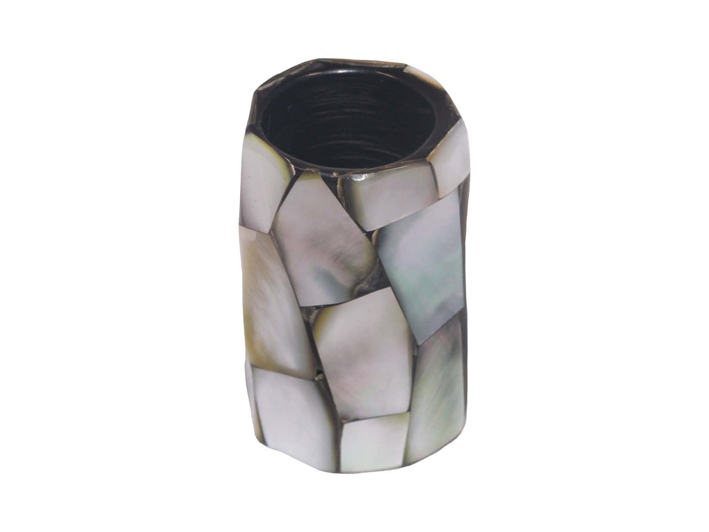 Paua Shell Scarf Ring/Pendant - Tube