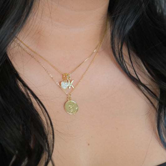 Celestia Classic and Box Chain | 18K Gold-Filled & Silver