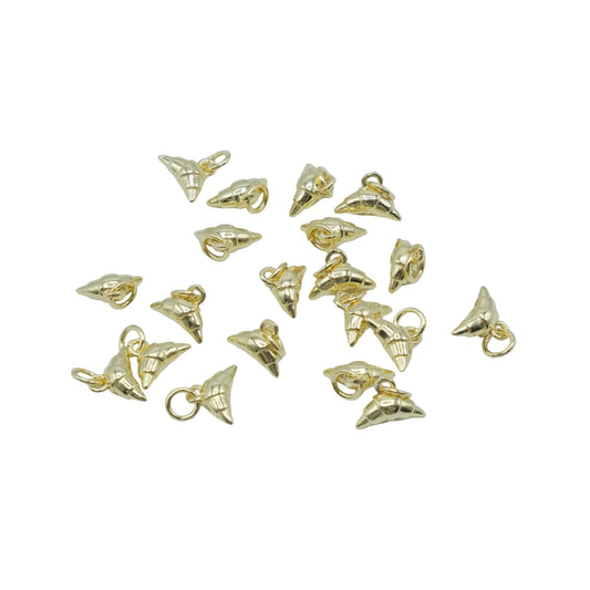 Croissant Charm Pendant | 18K Gold-filled & Silver