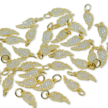 Style 49  - 18K Gold Filled Wing Charm