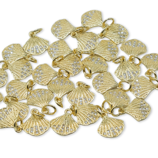 Style 52 - 18K Gold Filled Seashell Charm