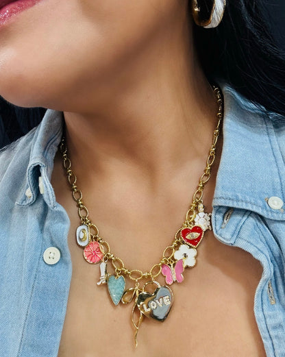 Lemon Lime Charm | 18K Gold-Filled