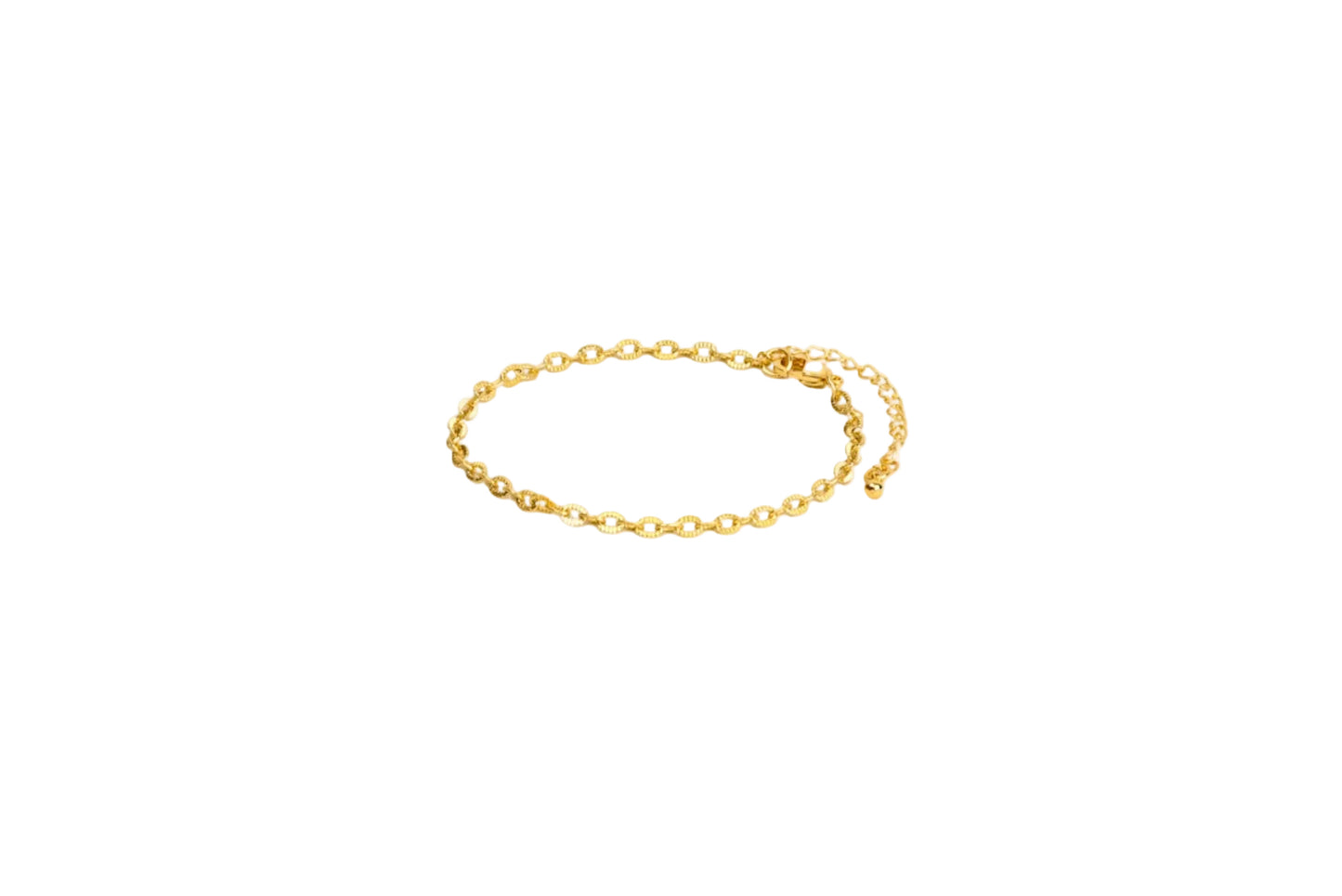 Oval Lined Bracelet