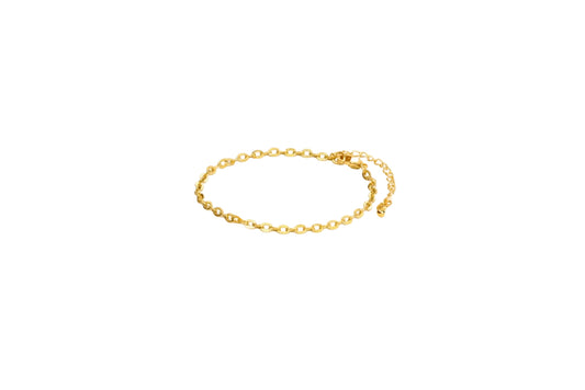 Serafina Oval Link Bracelet | 18K Gold-Filled & Silver