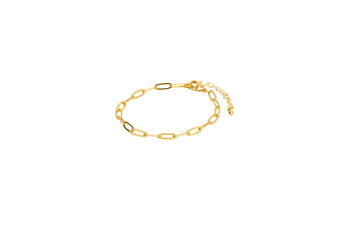 Paper Clip Chain Bracelet