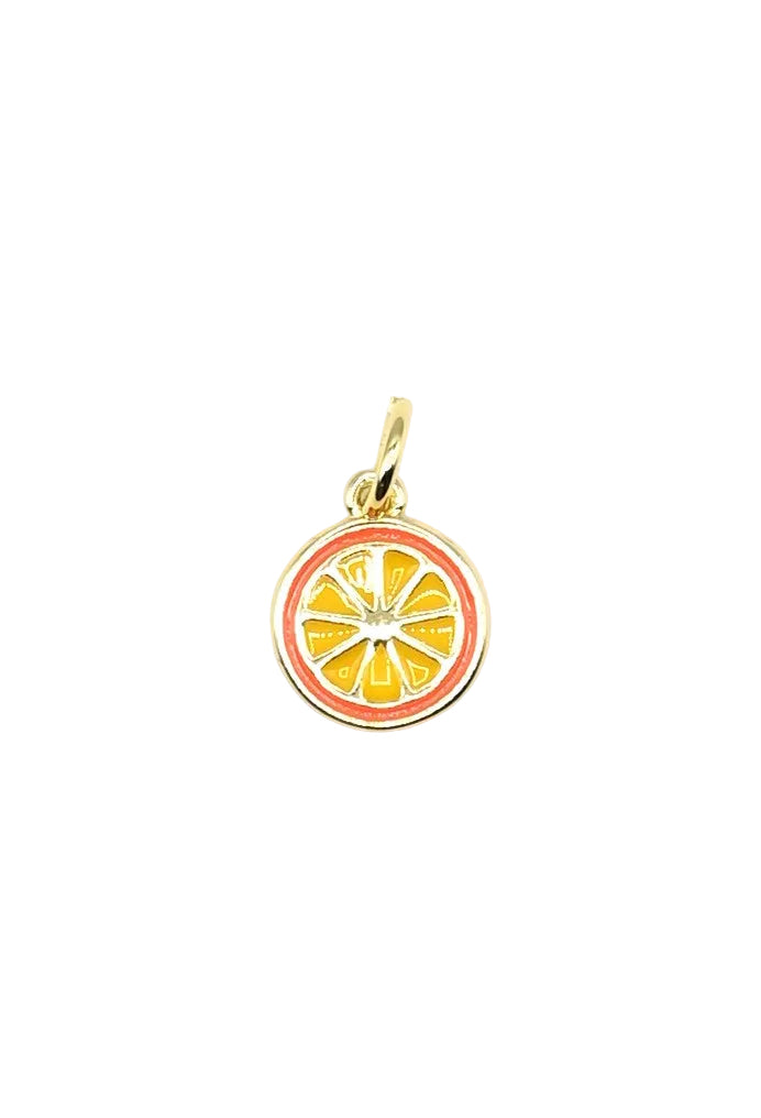 Orange Slice Charm | 18K Gold-Filled