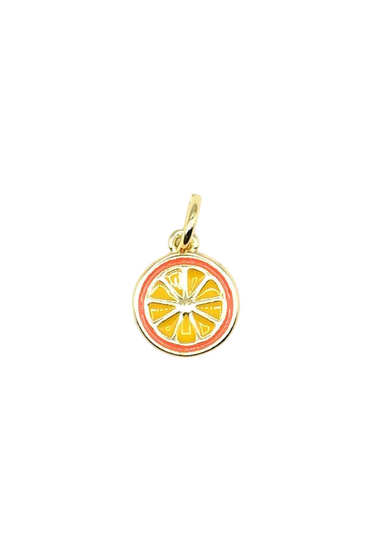 Orange Slice Charm | 18K Gold-Filled