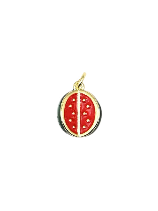 Watermelon Charm Pendant | 18K Gold-Filled