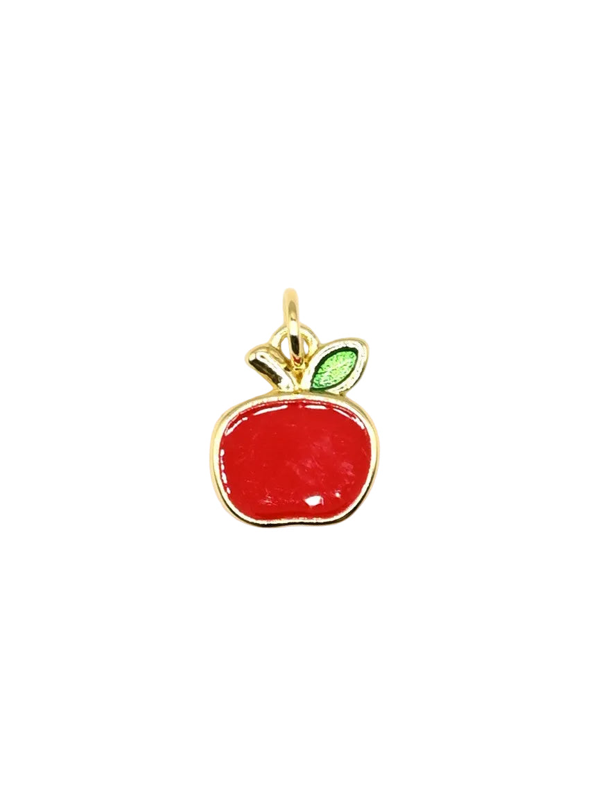 Apple Charm Pendant | 18K Gold-Filled