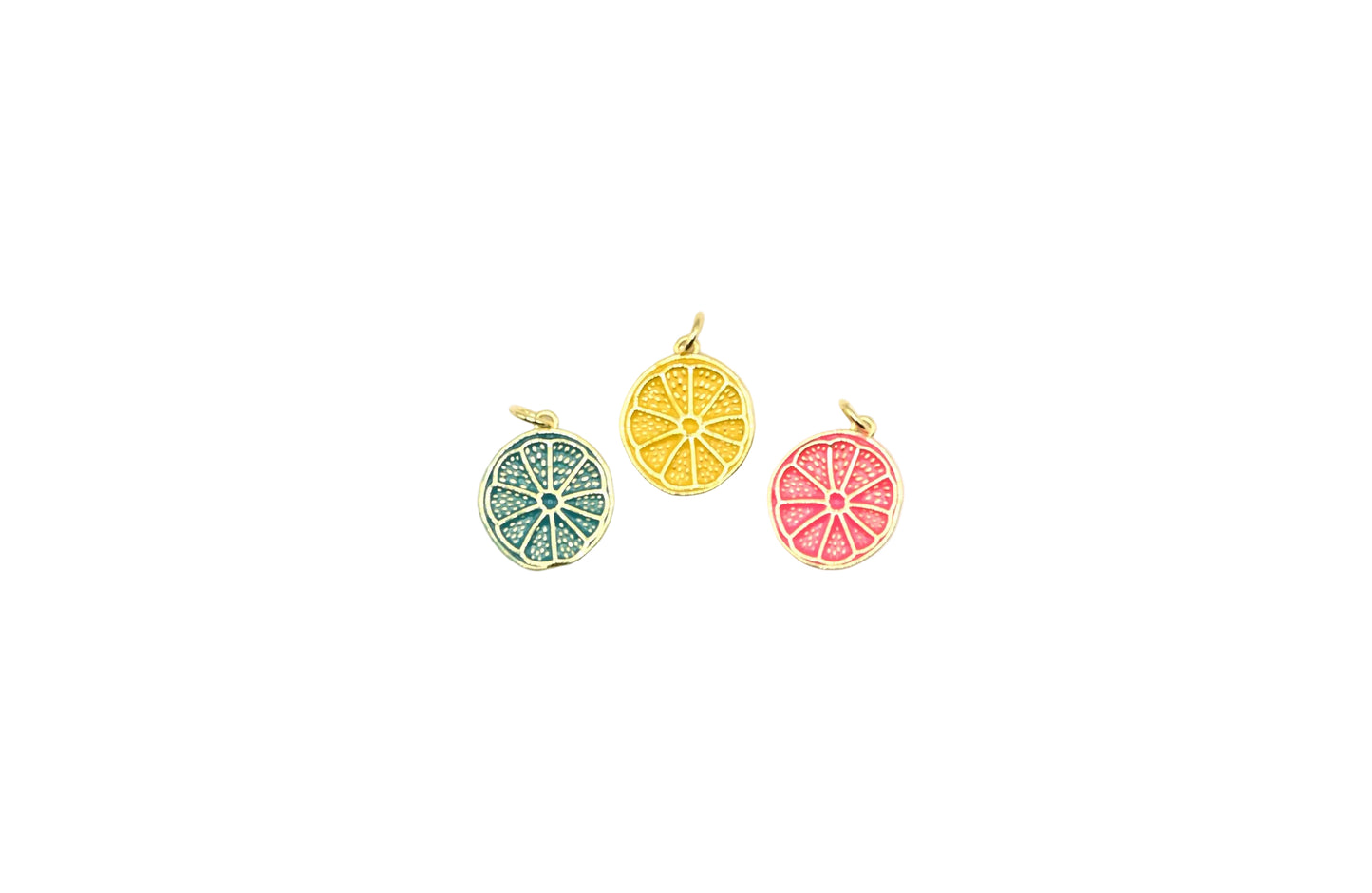 Lemon Lime Charm | 18K Gold-Filled