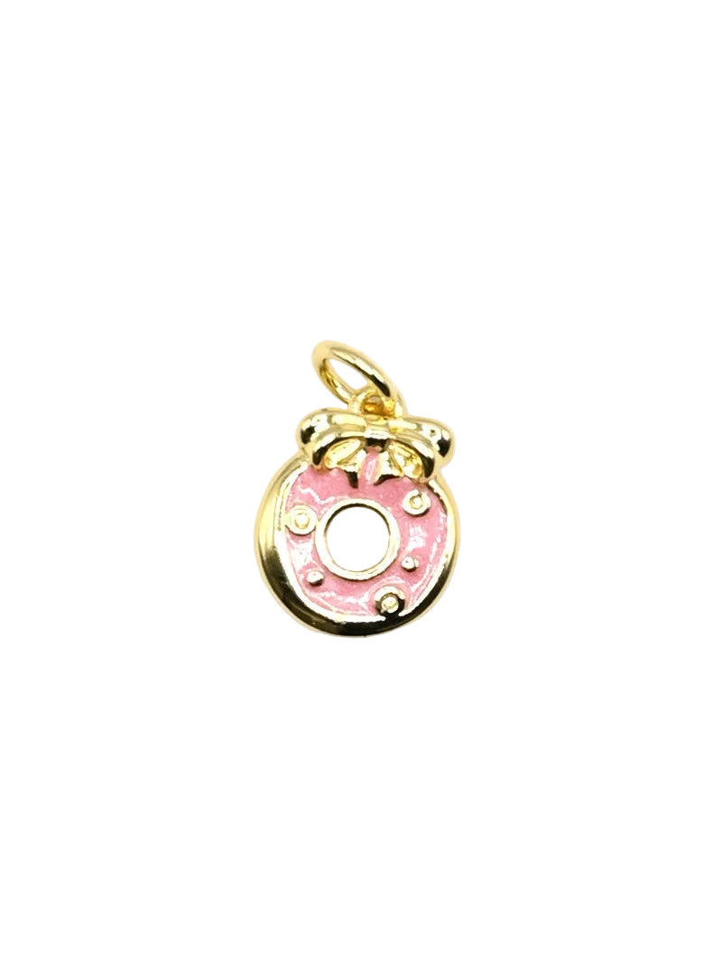 Donut Charm Pendant | 18K Gold-Filled