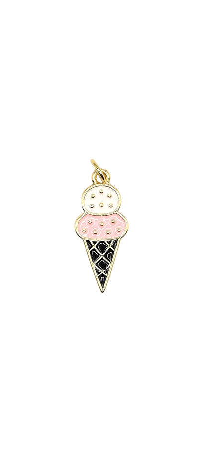 Double Scoop Ice Cream Charm | 18K Gold-Filled