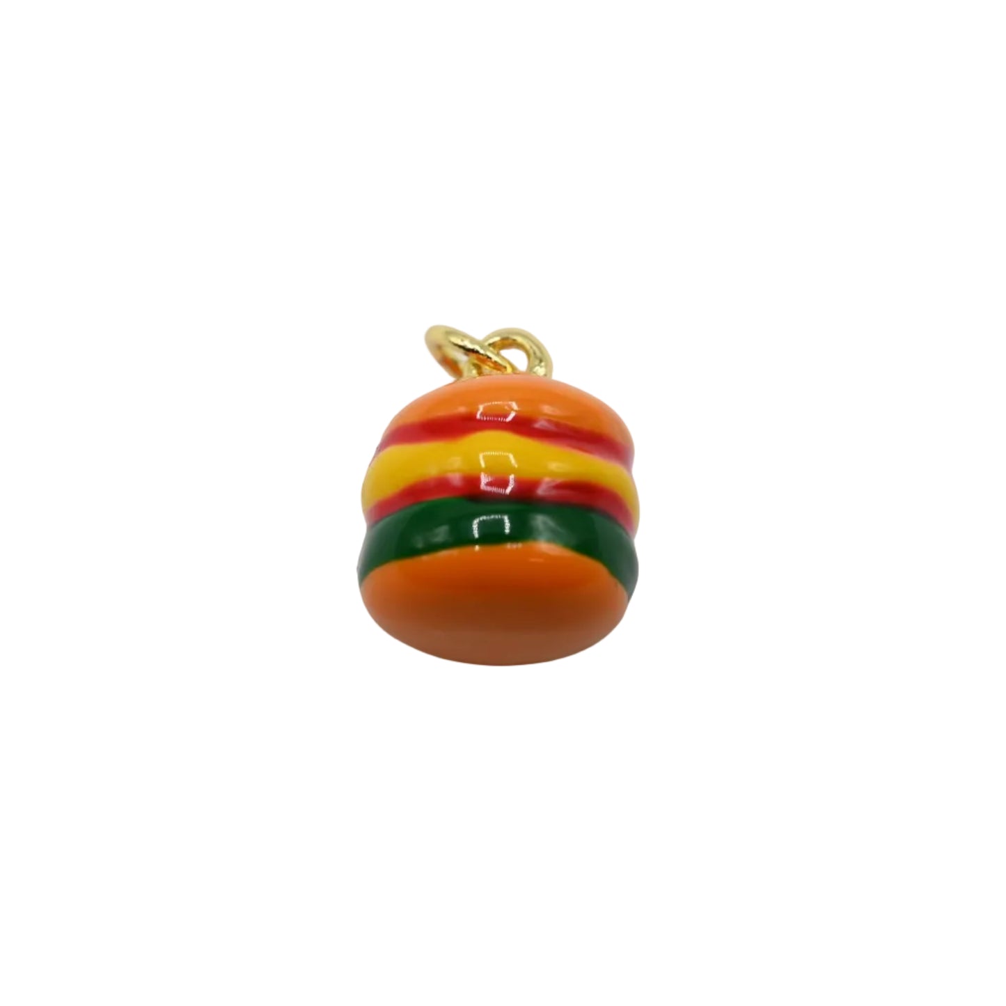 Burger Charm Pendant | 18K Gold-Filled