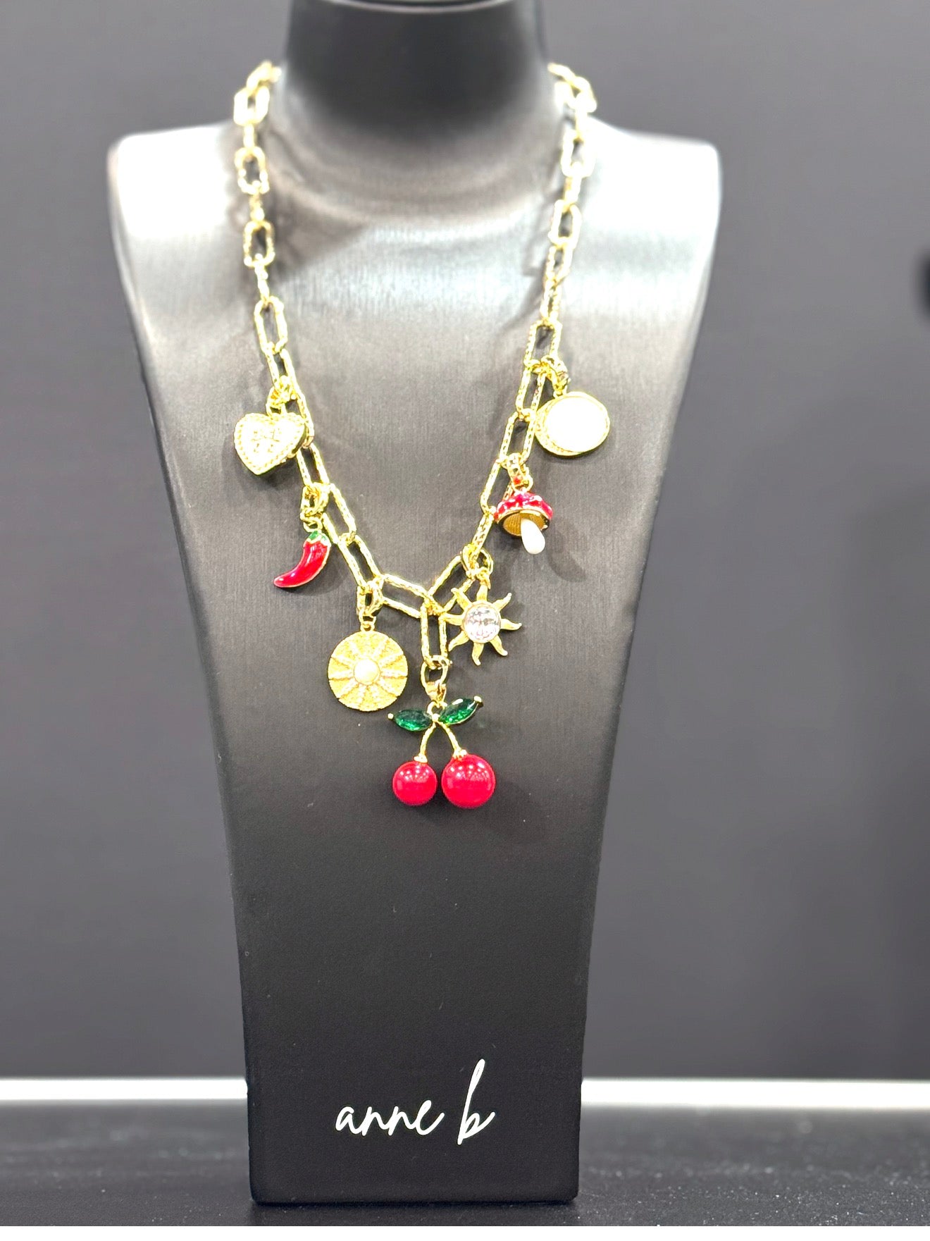 Red Chili Pepper Charm Pendant | 18K Gold-Filled