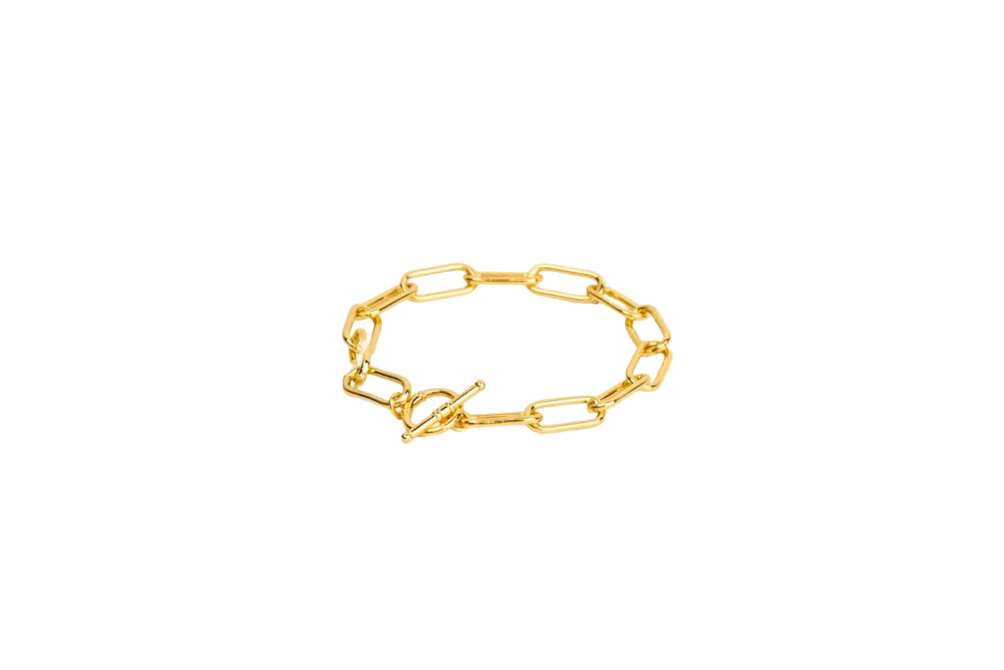 Toggle Chunky Paper Clip Bracelet