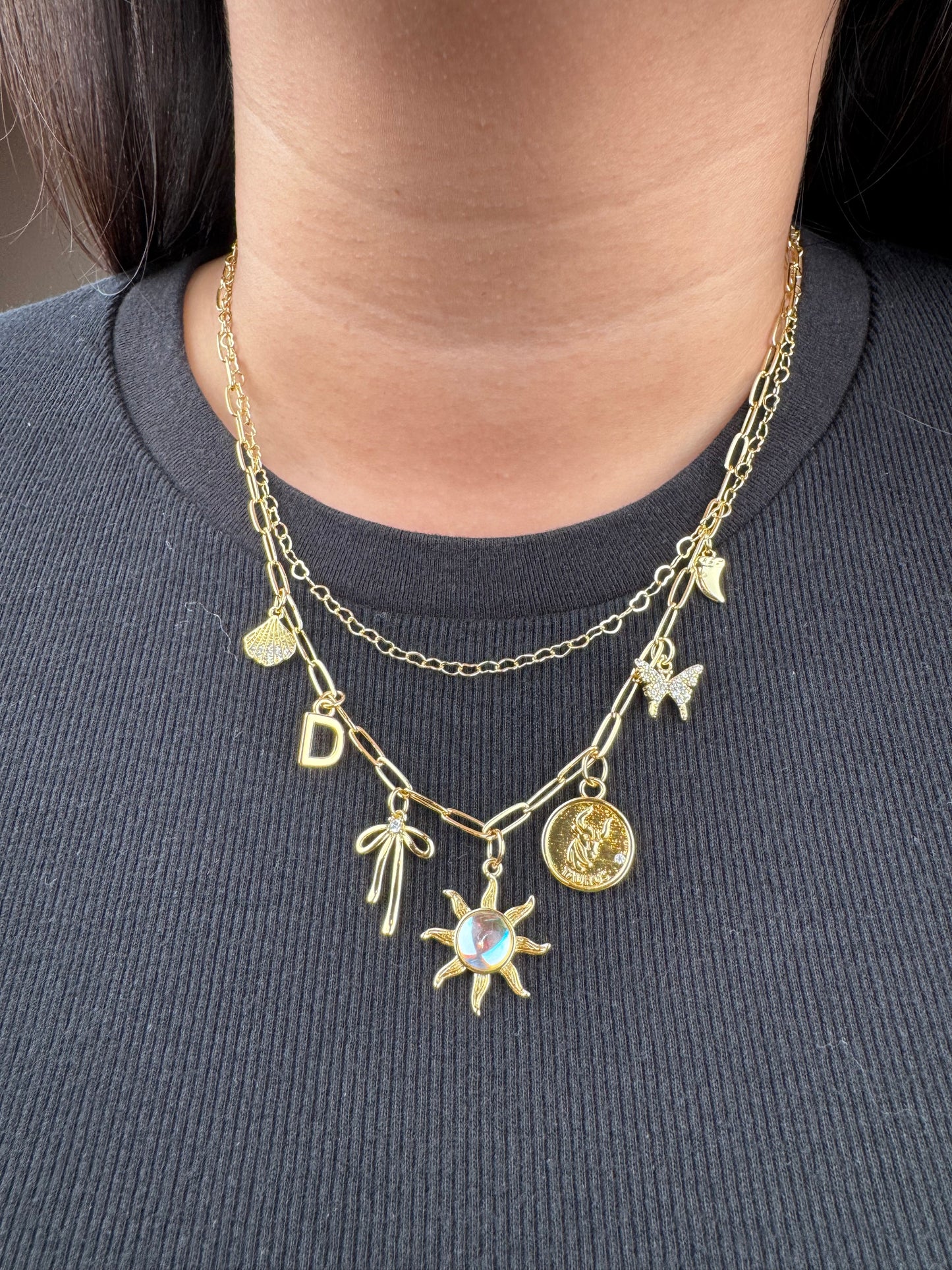 Mini Shark Tooth Charm Pendant | 18K Gold-Filled