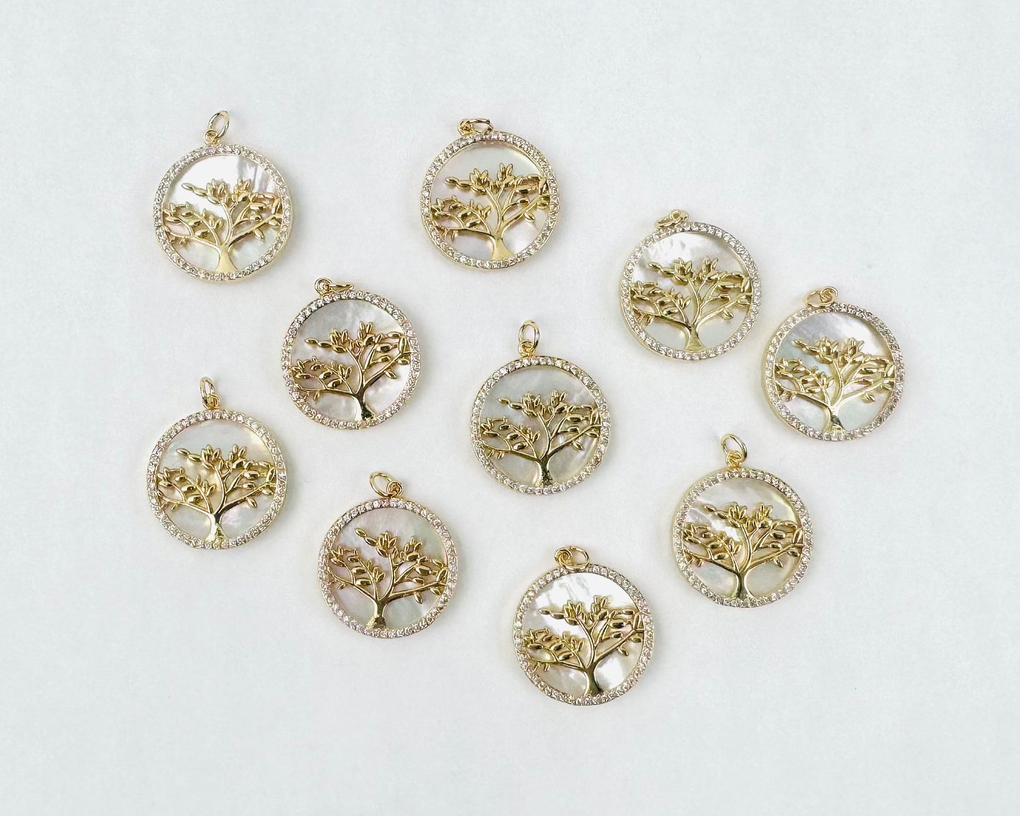 Style 112 - 18K Gold Filled Large Tree of Life Charm