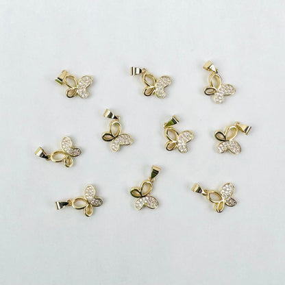 Style 42 - 18K Gold Filled Butterfly Charm