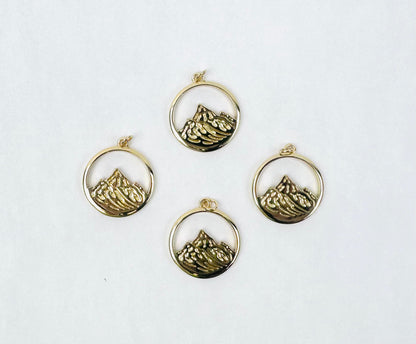 Style 116 - 18K Gold Filled Mountain Charm