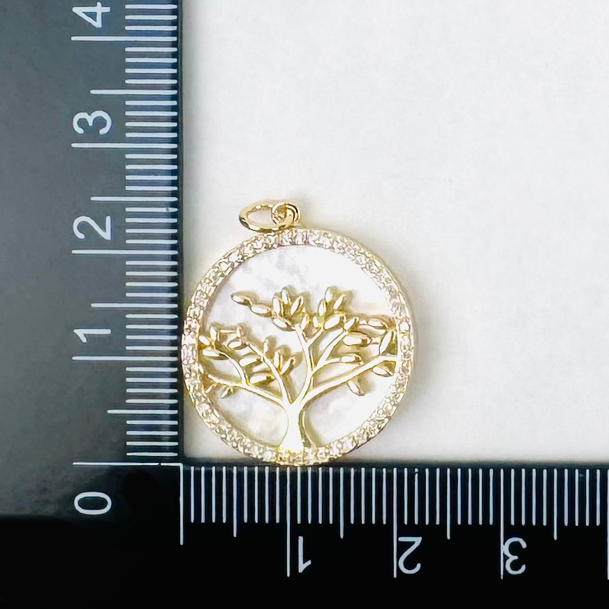 Style 112 - 18K Gold Filled Large Tree of Life Charm