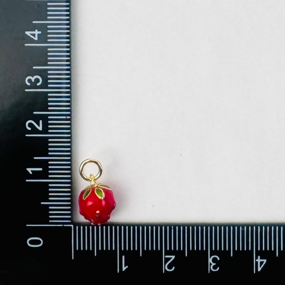 Style 87 - 18K Gold Filled Strawberry Charm