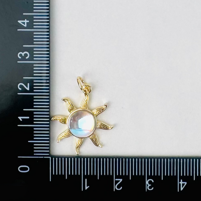 Style 27 - 18K Gold Filled Sun Charm