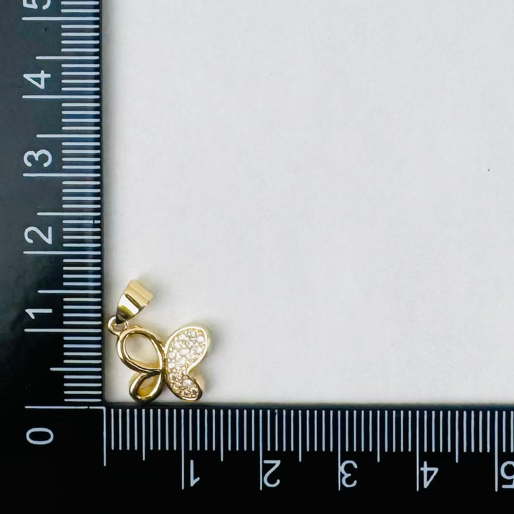 Style 42 - 18K Gold Filled Butterfly Charm