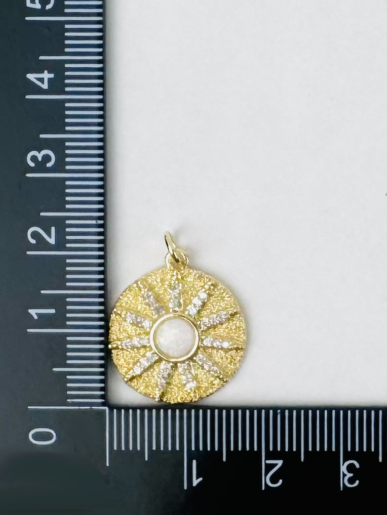 Style 8 - 18K Gold Filled Sun Charm