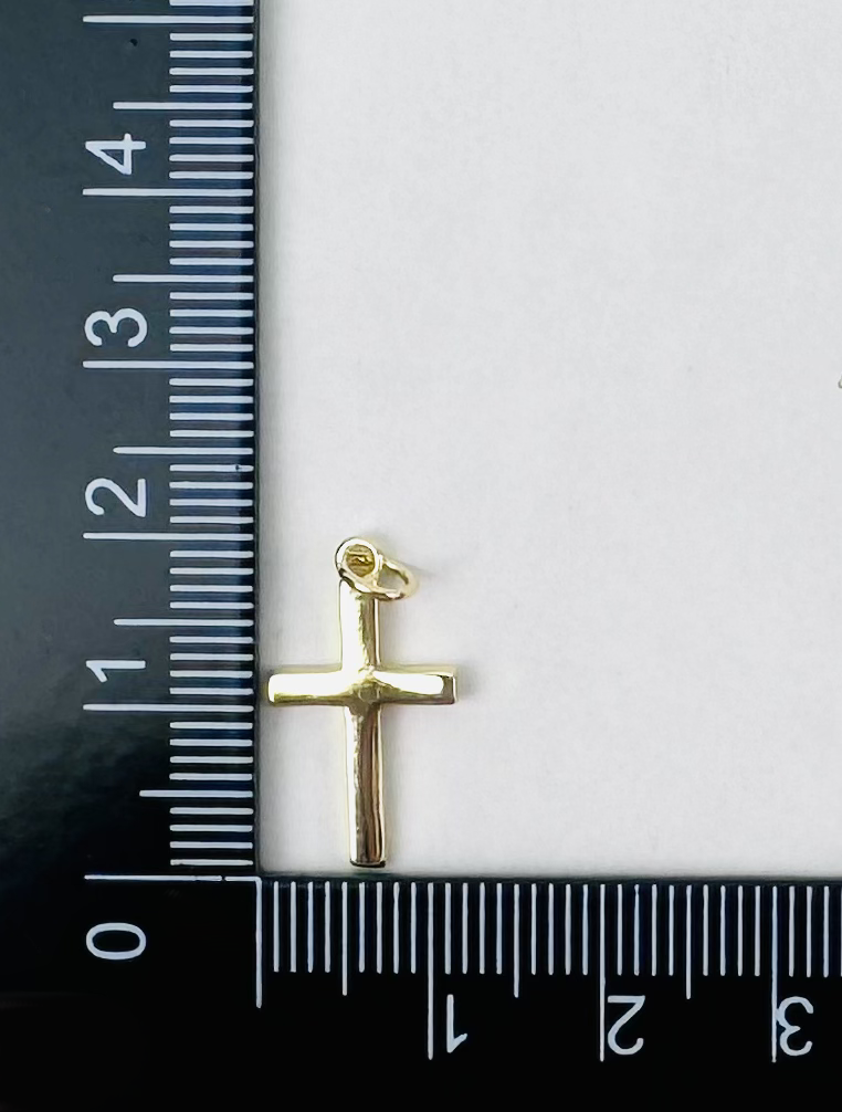 Style 73 - 18K Gold Filled Cross Charm