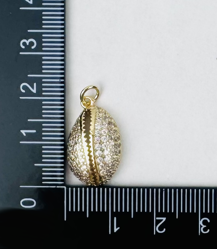 Style 5 - 18K Gold Filled Shell Charm