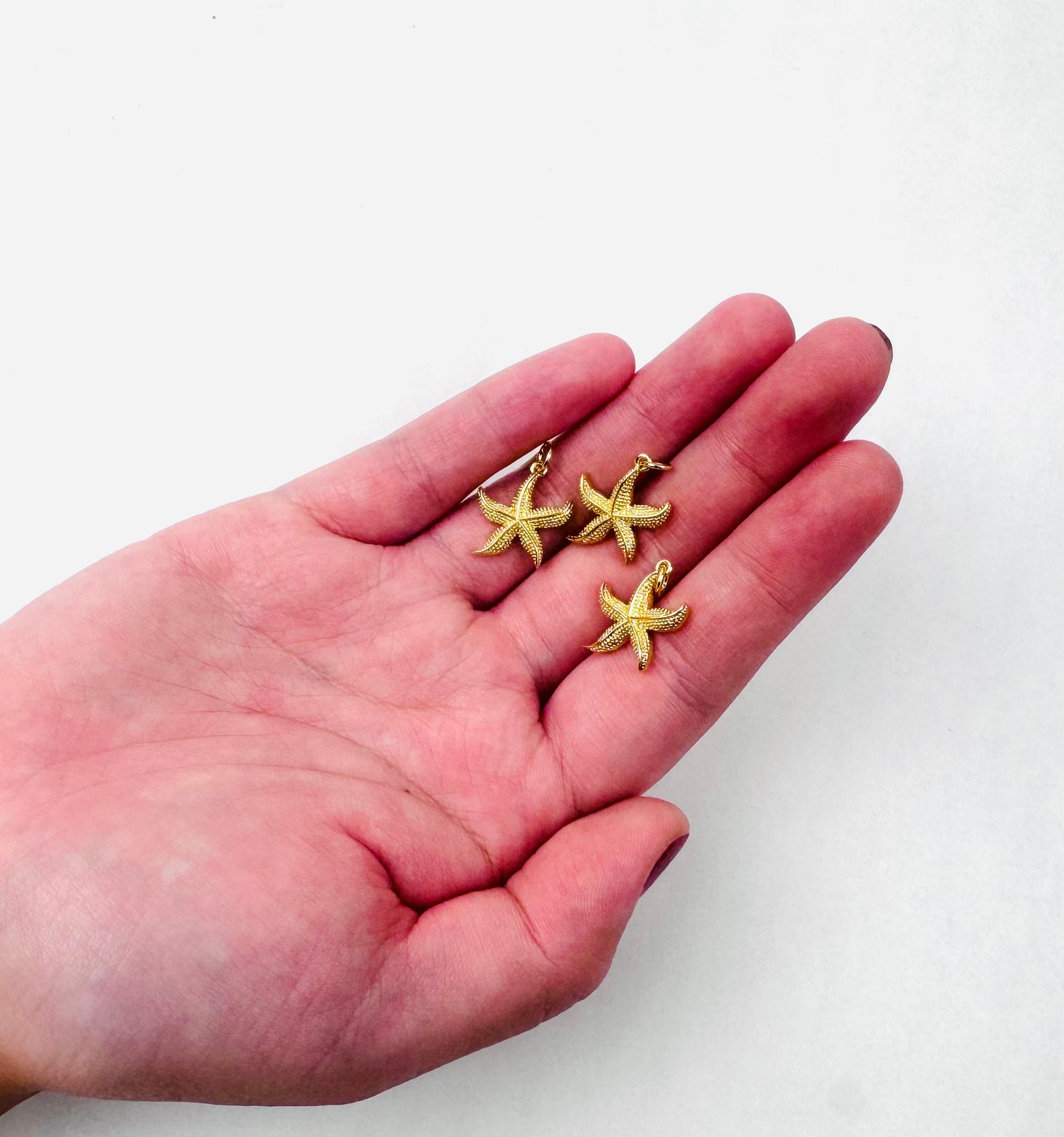 Style 15 - 18K Gold Filled Starfish Charm