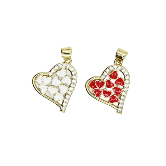 Heart of Hearts Charm | 18K Gold-Filled