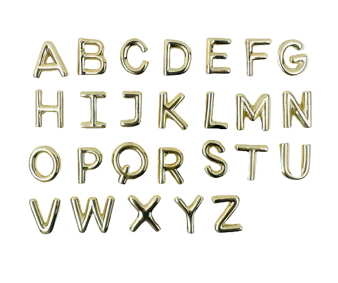 Statement Initial Charm A–Z | 18K Gold-filled