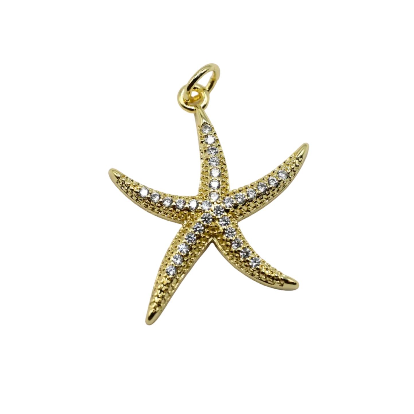 Large Starfish Charm Pendant | 18K Gold-Filled