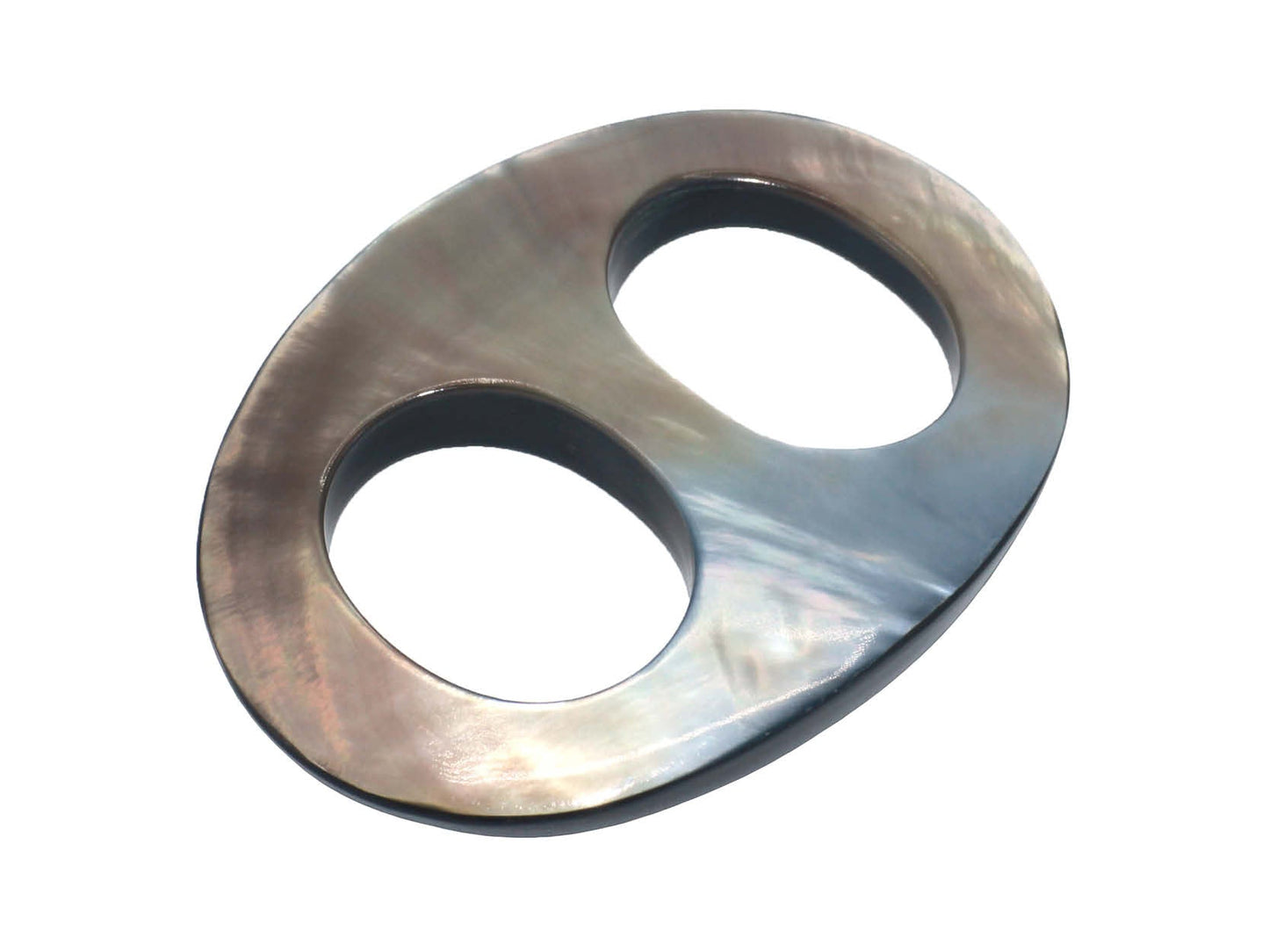 Paua Shell Scarf Ring - Large