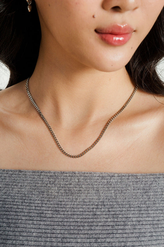 Roman Cuban Chain | 18K Gold-Filled & Silver