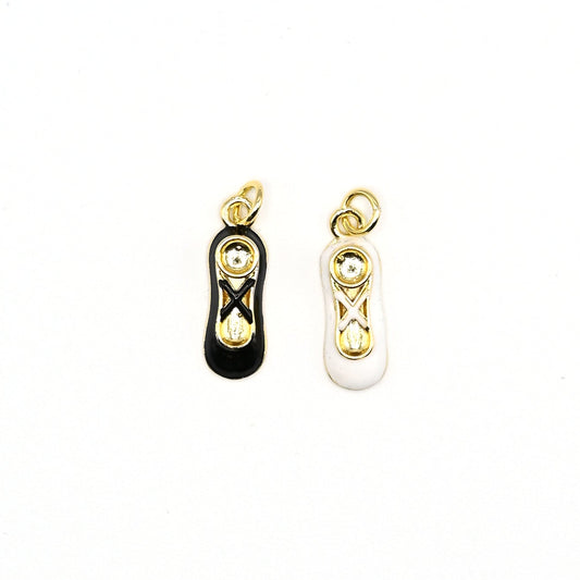 Ballet Shoes Charm Pendant | 18K Gold-Filled