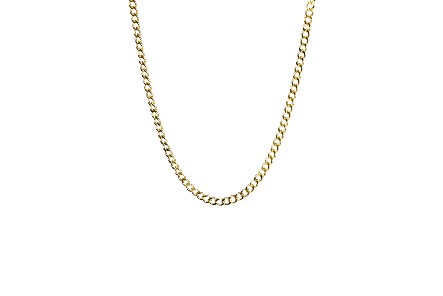 Large Curb Chain Necklace